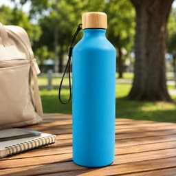 Gelato Aluminium Bottle with Bamboo Lid - image 19