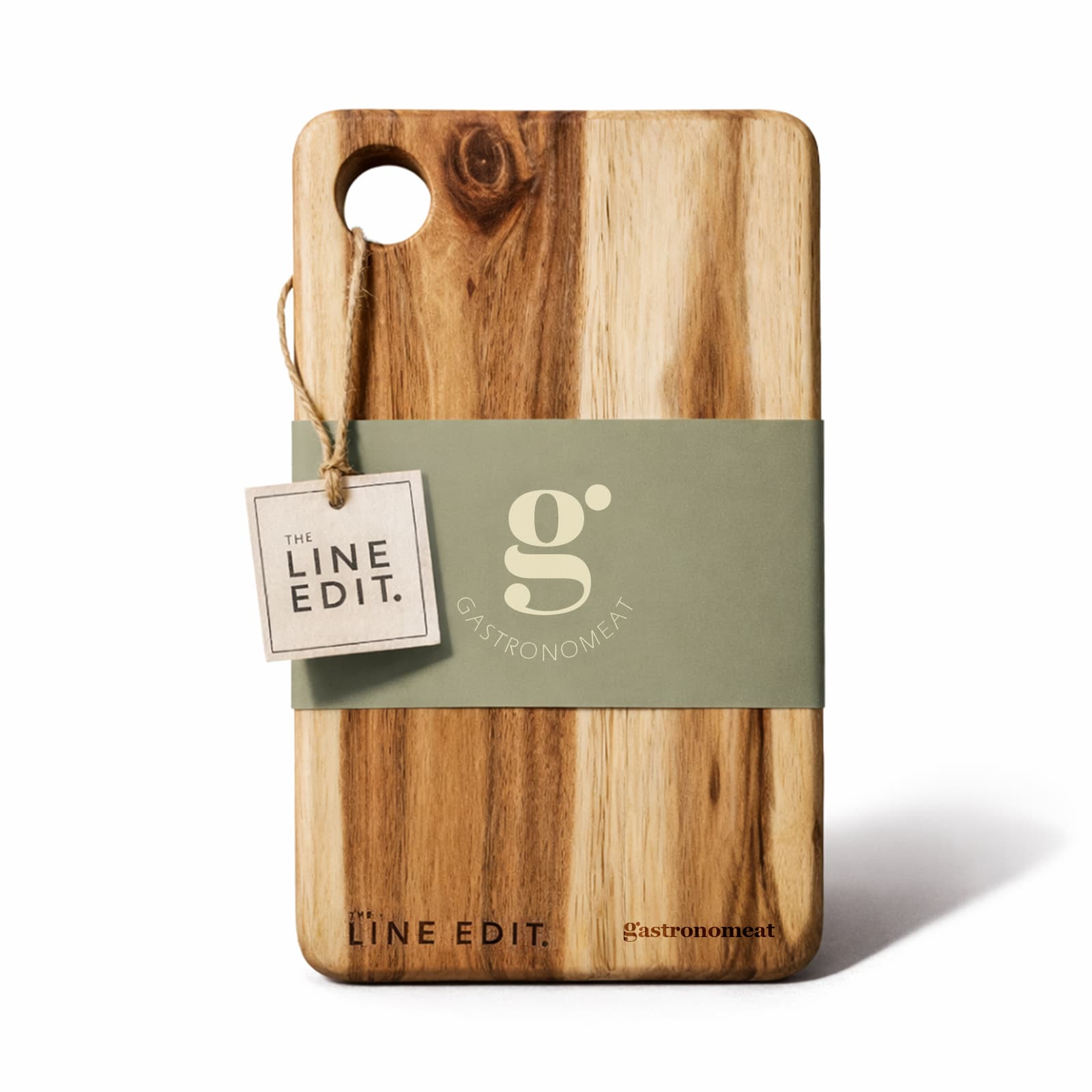 The Line Edit Acacia Serving Board-Active Image