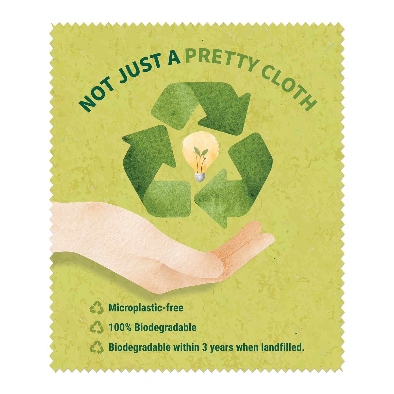 Biodex Biodegradable Lens Cloth-Active Image