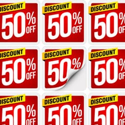 AD Labels 50 x 50mm - image 1