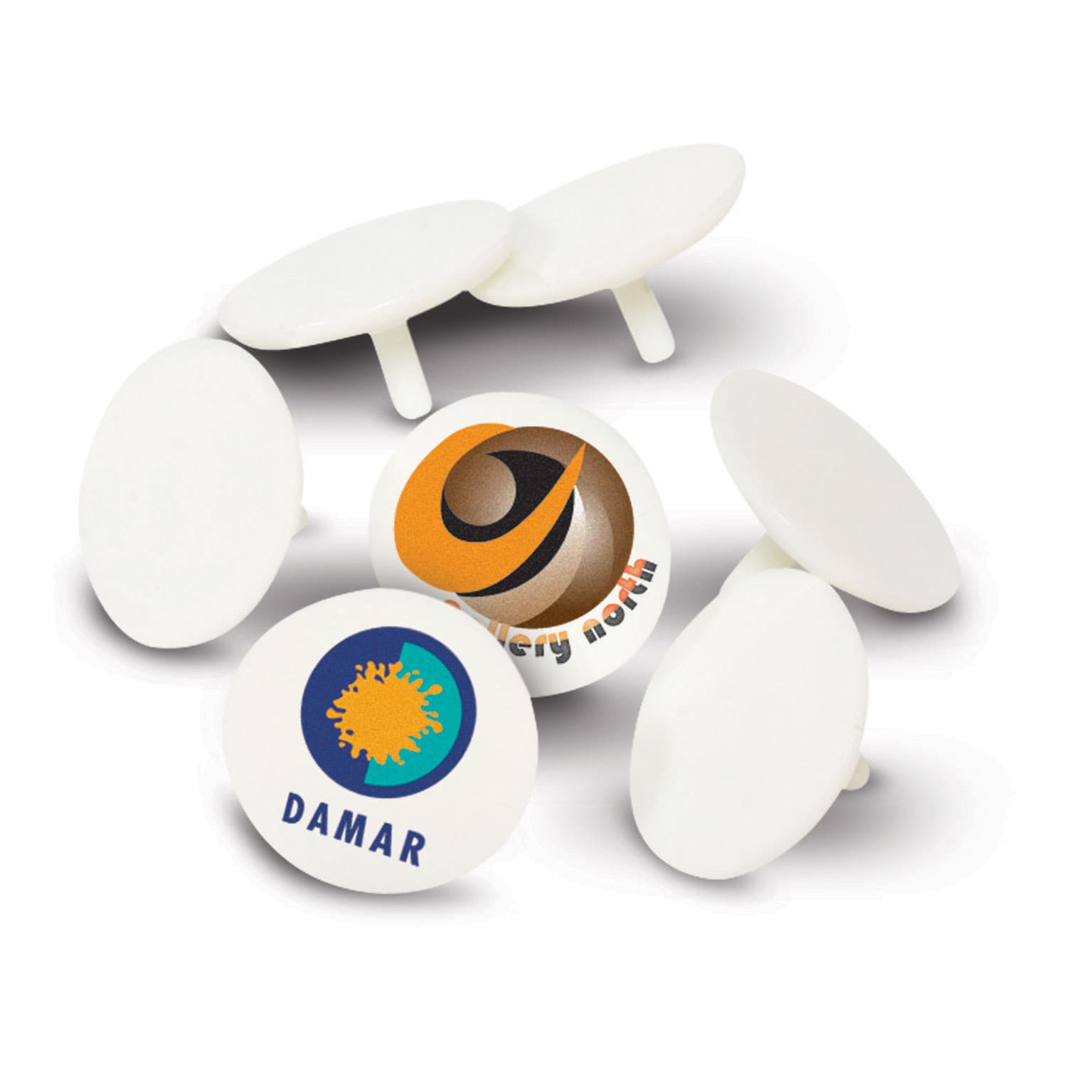 Plastic Golf Ball Marker-Active Image