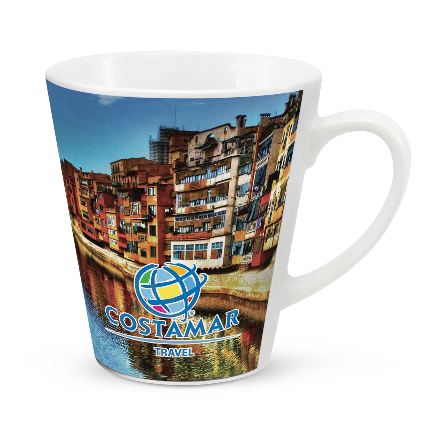 Latte Coffee Mug-Active Image