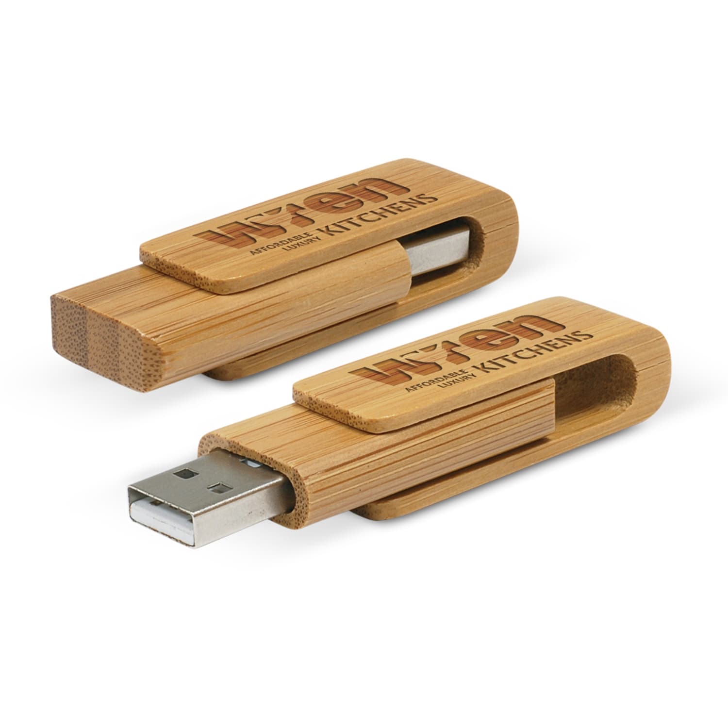 Bamboo 4GB Flash Drive-Active Image