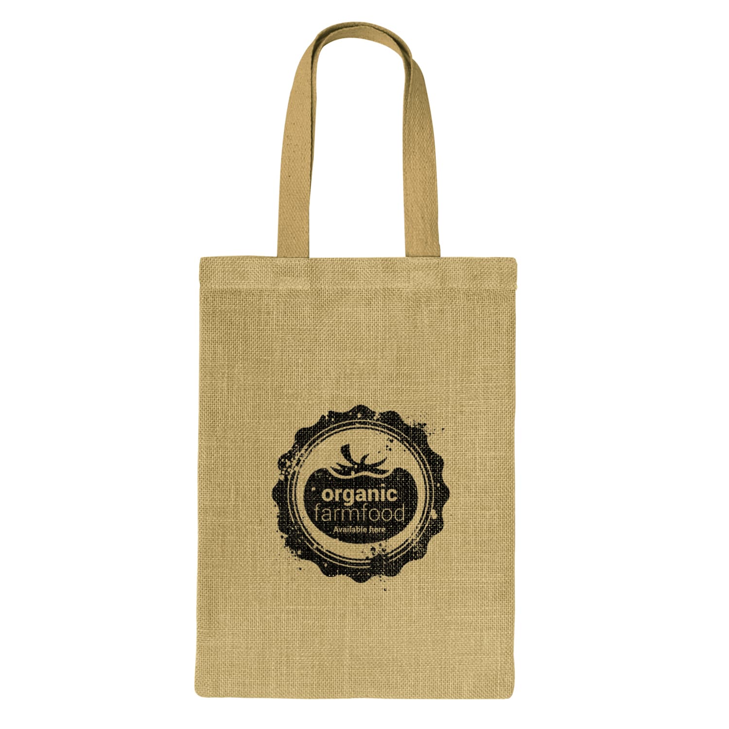 Zeta Jute Tote Bag-Active Image