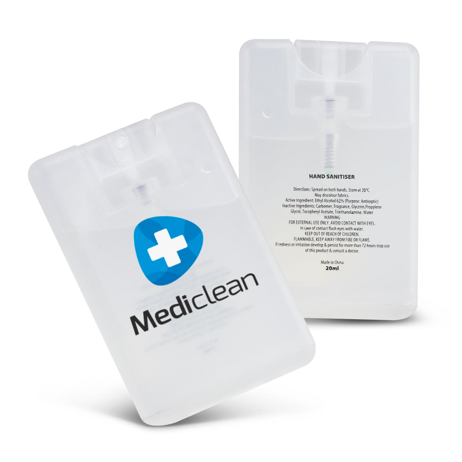 Hand Sanitiser Card-Active Image