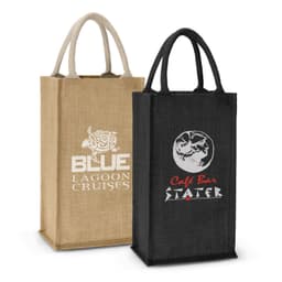 Donato Jute Double Wine Carrier - image 3