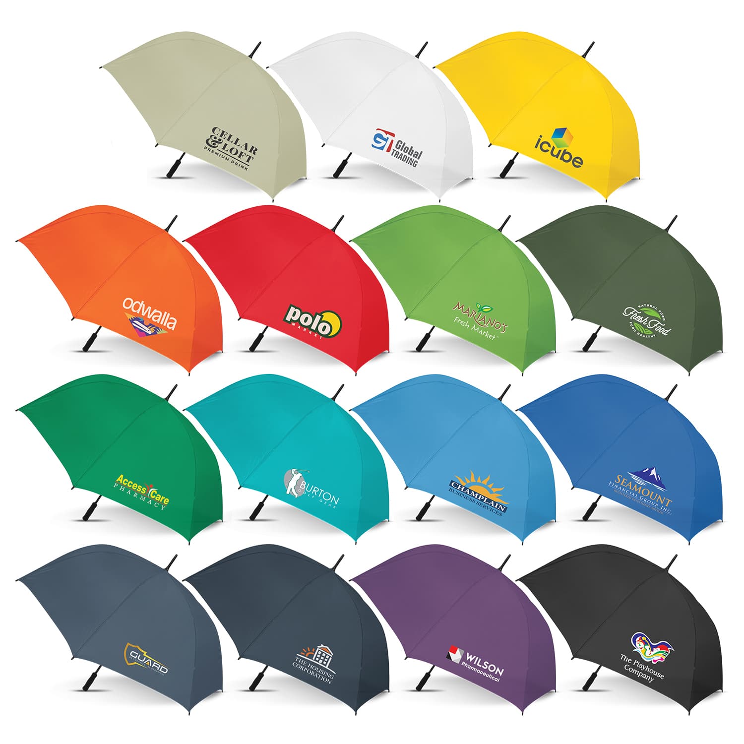 Hydra Sports Umbrella -  Colour Match-Active Image