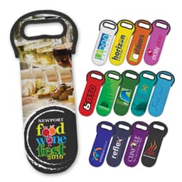 Neoprene Wine Cooler Bag - Full Colour - image 1