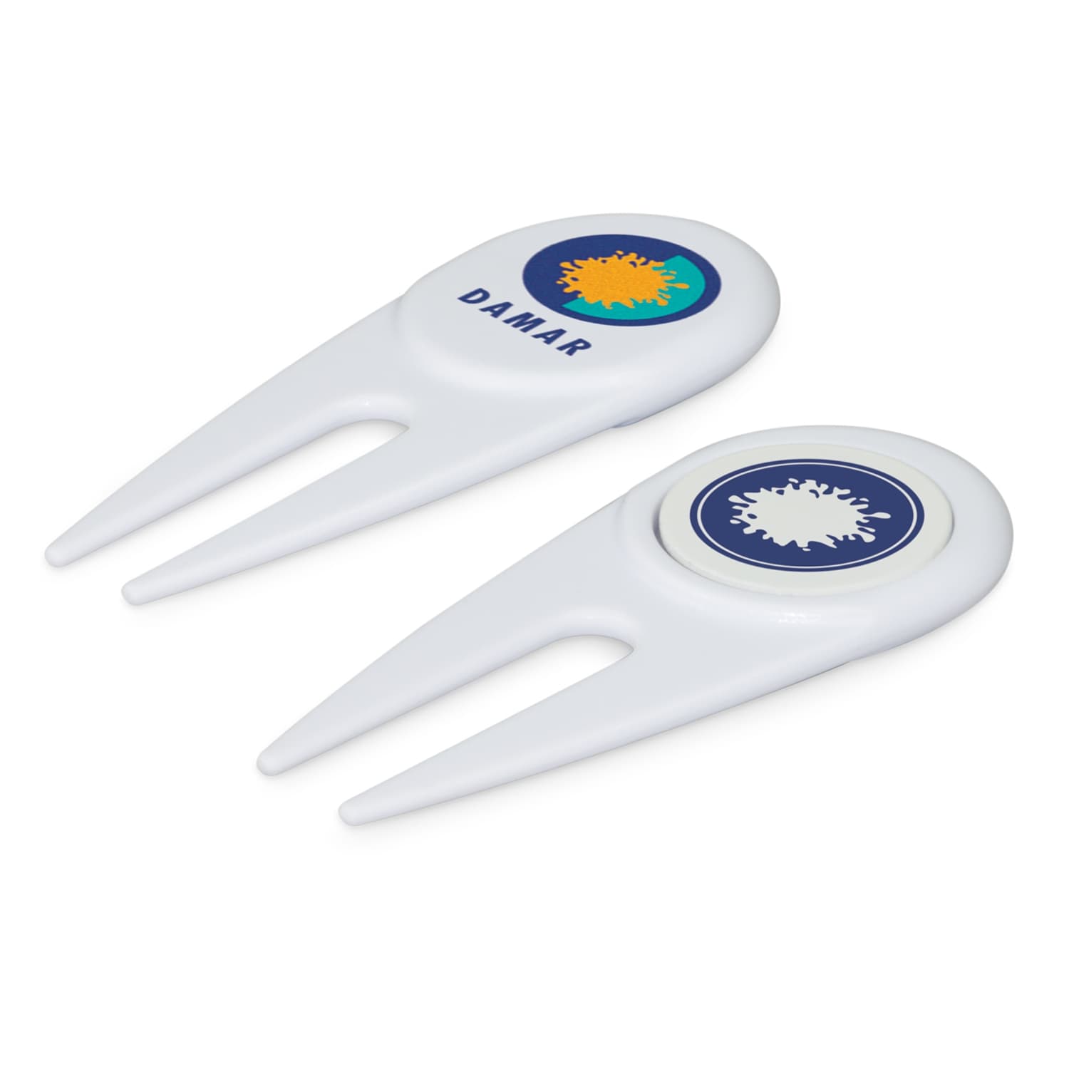 Golf Divot Repairer with Marker-Active Image