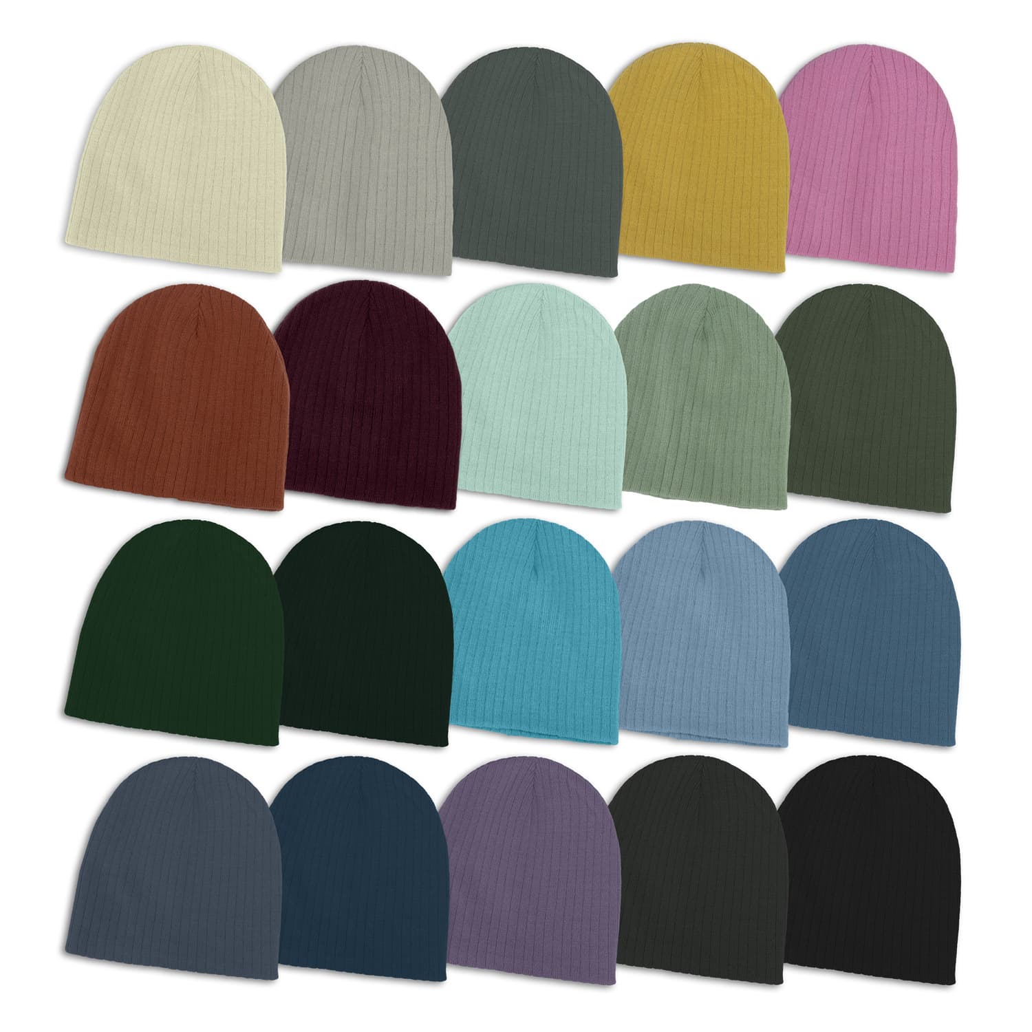 Nebraska Cable Knit Beanie-Active Image