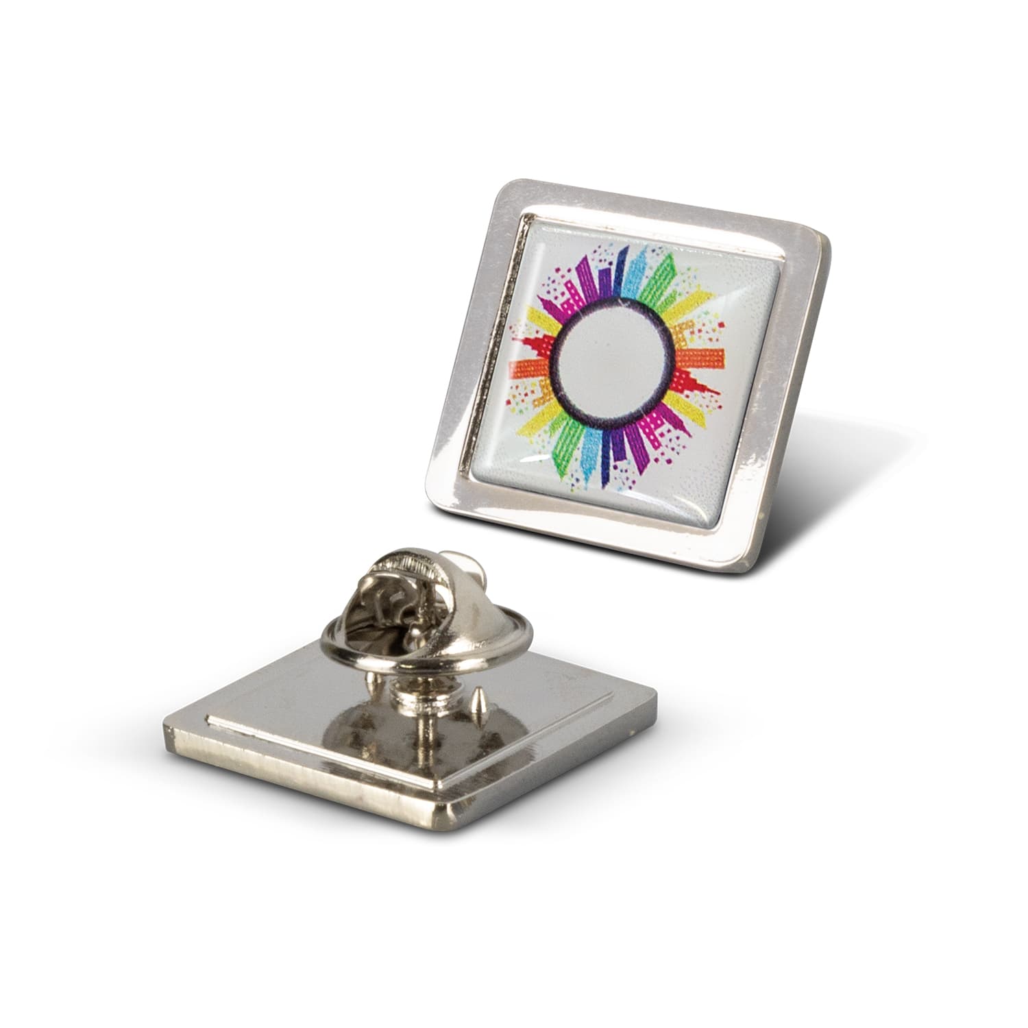 Altura Lapel Pin - Square Small-Active Image