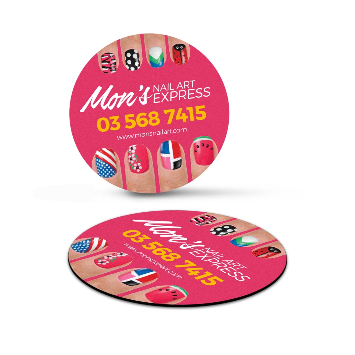 Fridge Magnet 70mm - Circle-Active Image