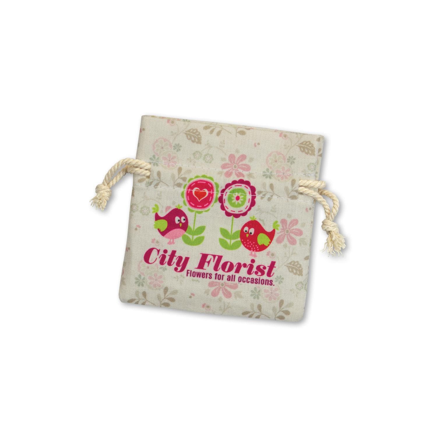 Turin Cotton Gift Bag - Small-Active Image