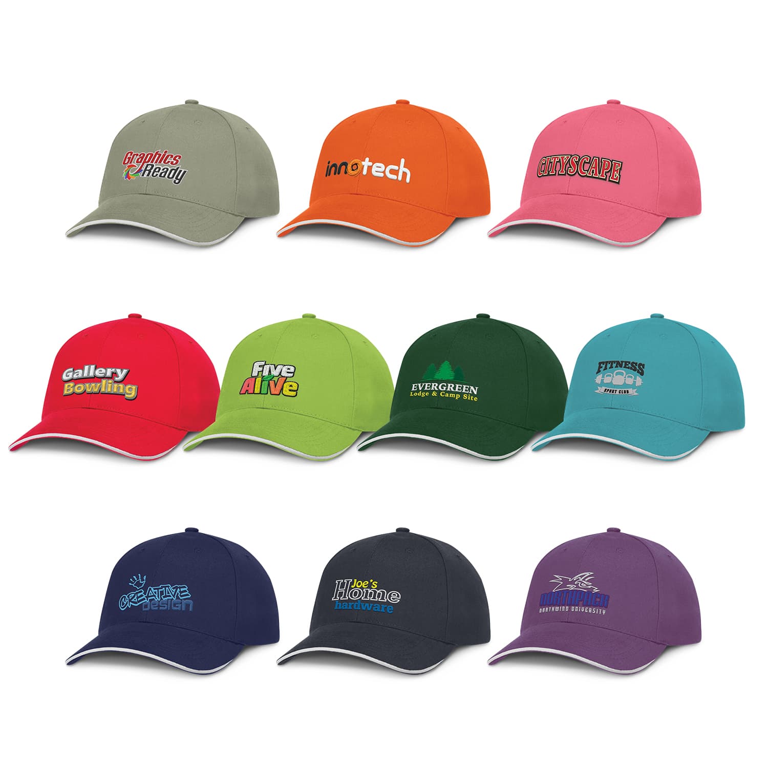 Swift Cap - White Trim-Active Image