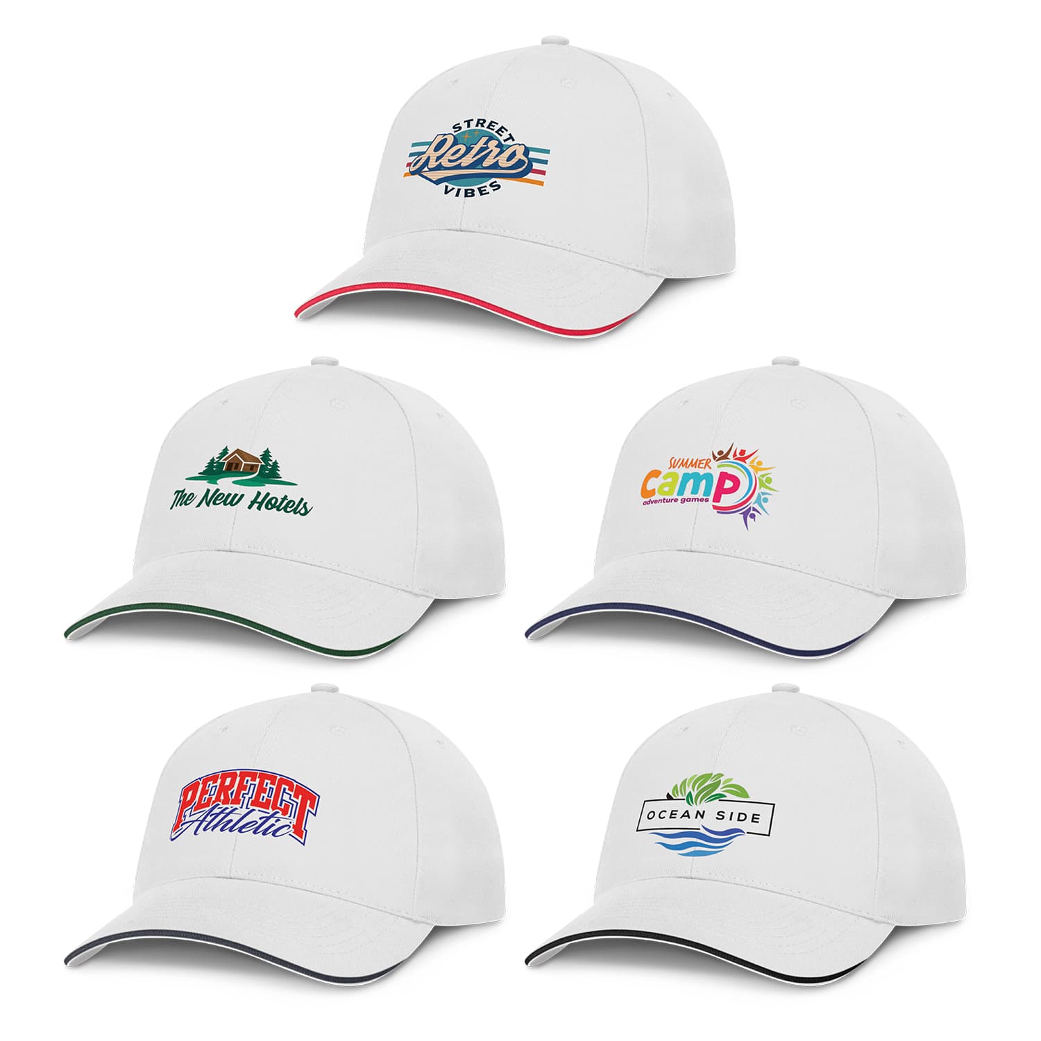Swift Cap - White-Active Image
