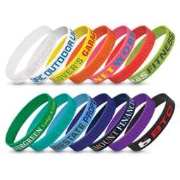 Silicone Wrist Band - Debossed - image 1