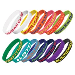 Silicone Wrist Band - Embossed - image 3