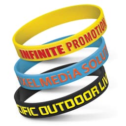 Silicone Wrist Band - Embossed - image 19