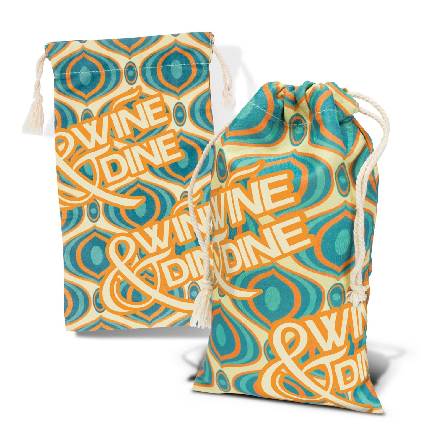 Pisa Cotton Gift Bag-Active Image