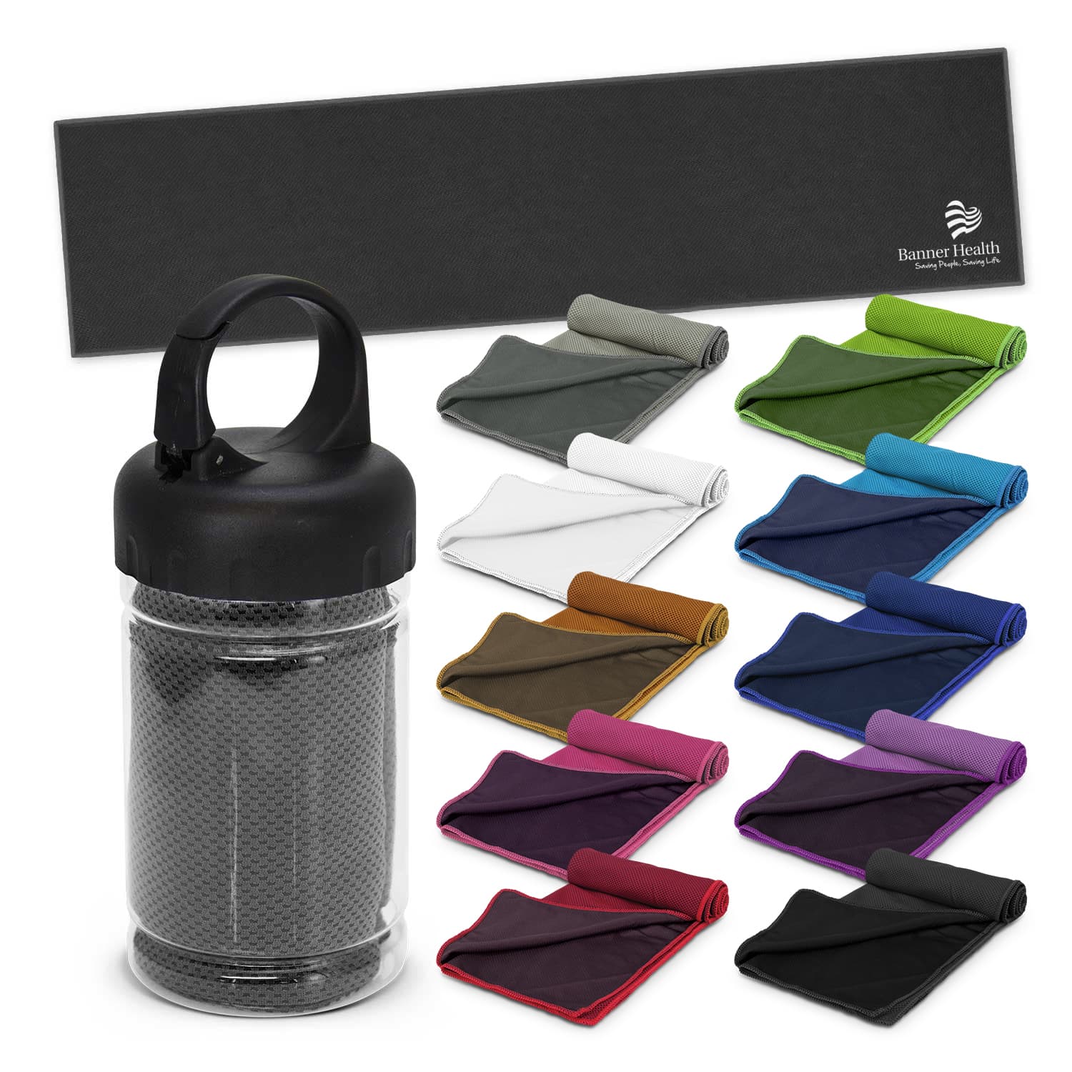 Yeti Premium Cooling Towel - Tube-Active Image