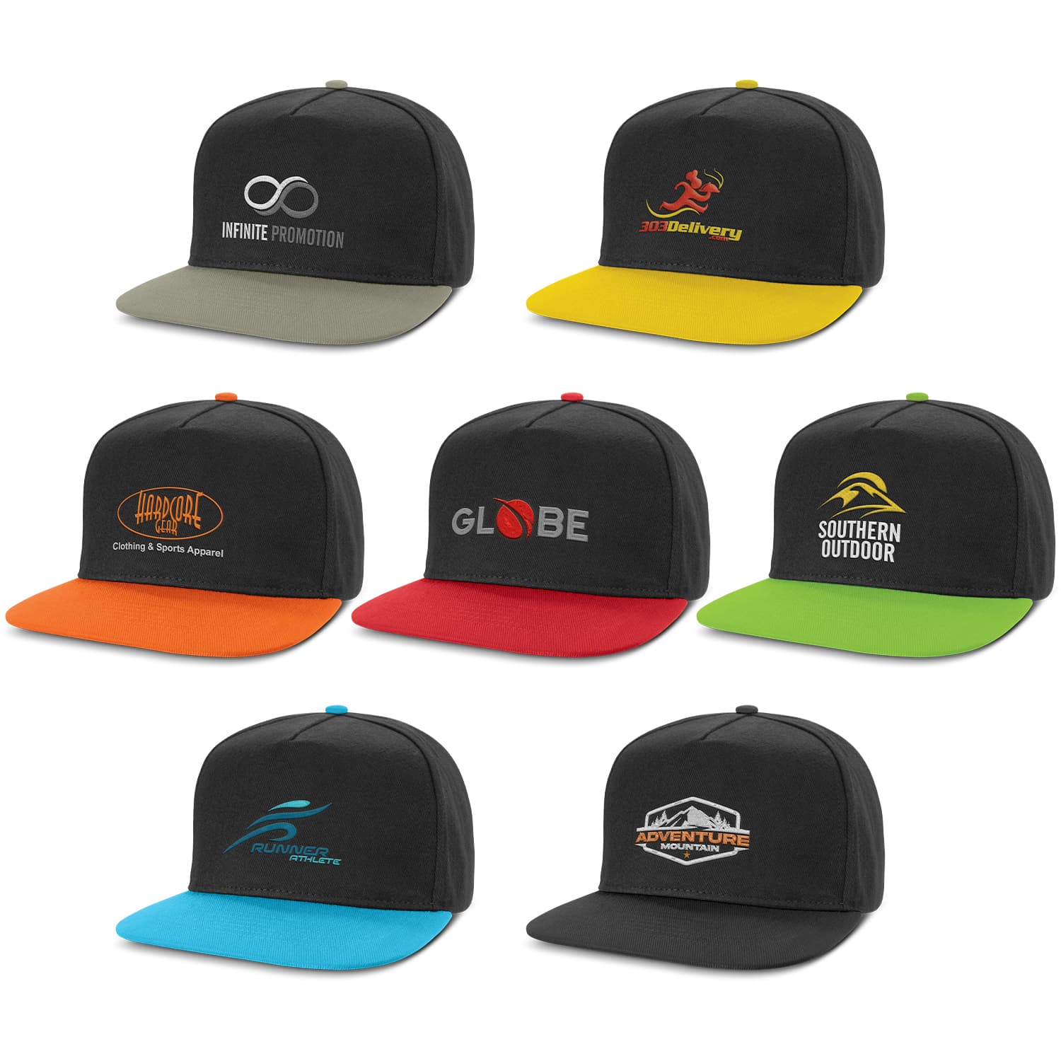 Crusade Flat Peak Cap-Active Image