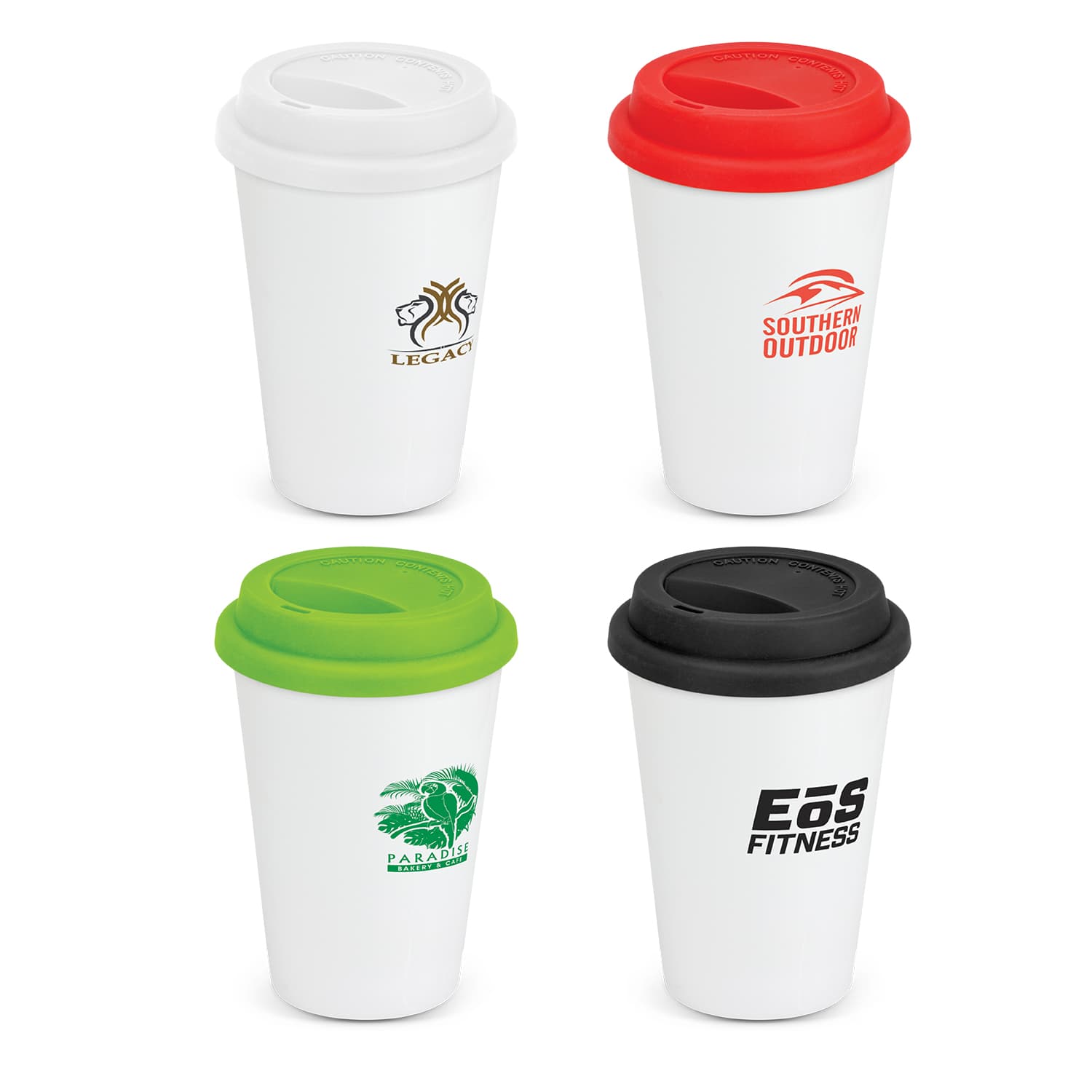 Aztec Double Wall Coffee Cup-Active Image