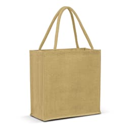 Monza Jute Tote Bag - Colour Match - image 1