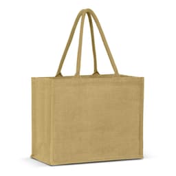 Torino Jute Tote Bag - Colour Match - image 1