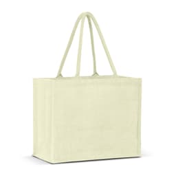 Torino Jute Tote Bag - Colour Match - image 2