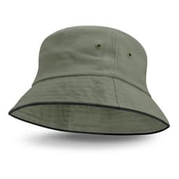 Bondi Bucket Hat - Black Sandwich Trim - image 1