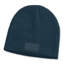 Nebraska Cable Knit Beanie with Patch - image 1