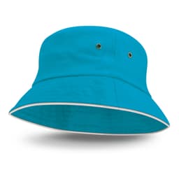 Bondi Bucket Hat - White Sandwich Trim - image 2