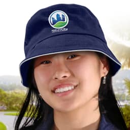 Bondi Bucket Hat - White Sandwich Trim - image 7