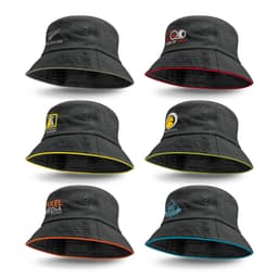 Bondi Bucket Hat - Coloured Sandwich Trim - image 4