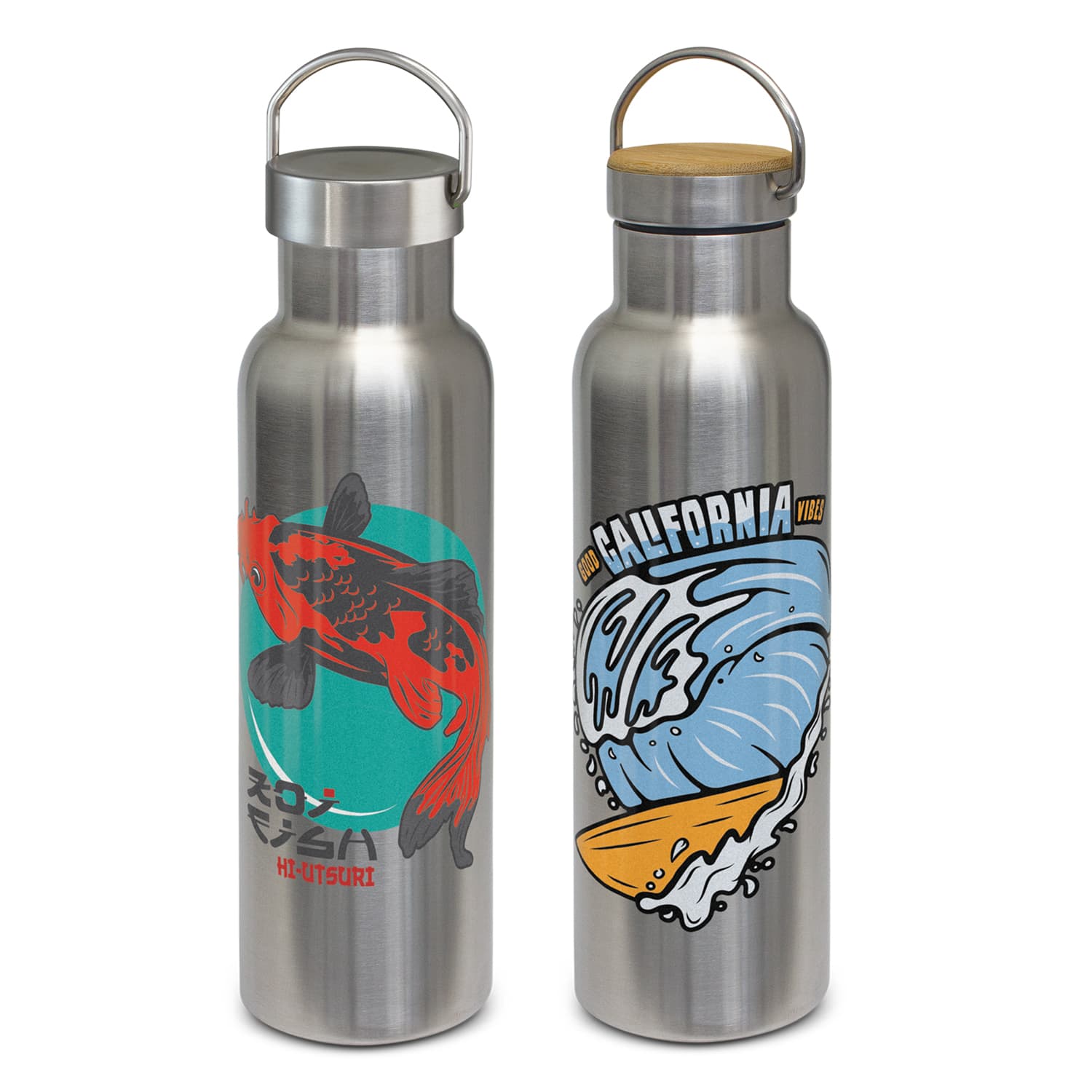 Nomad Deco Vacuum Bottle - Stainless-Active Image