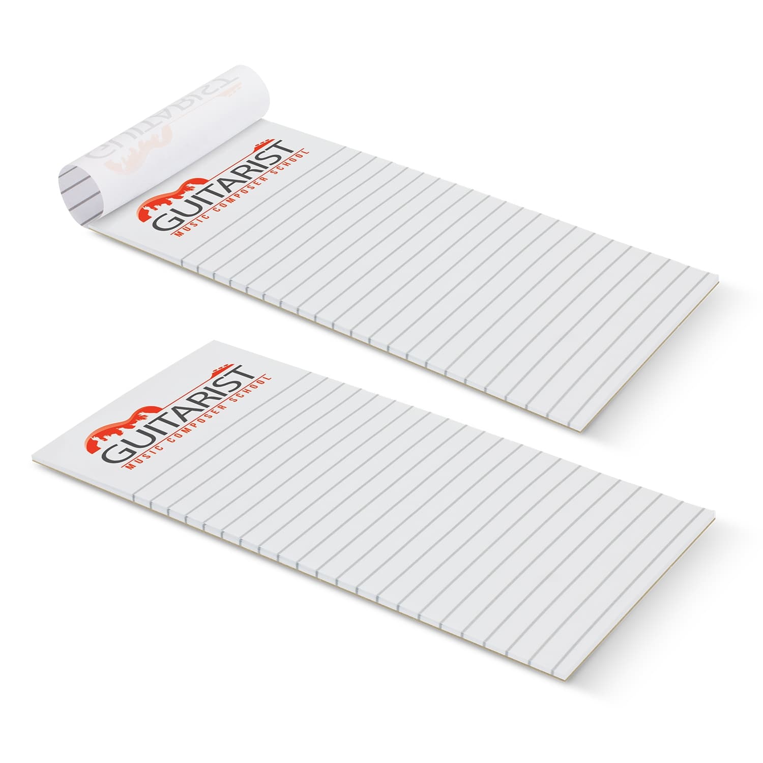 DLE Vertical Note Pad - 25 Leaves-Active Image