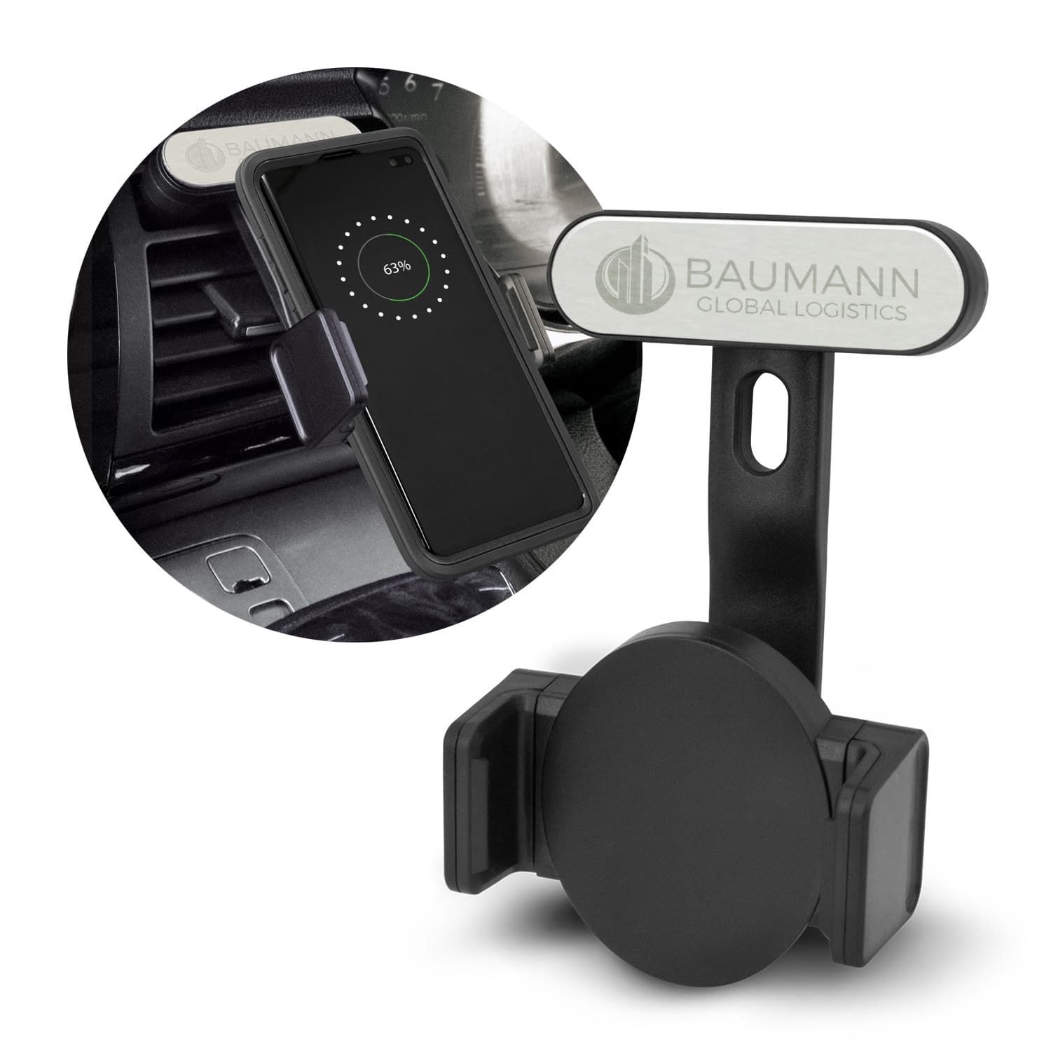 Zamora Wireless Charging Phone Holder-Active Image