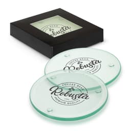 Venice Glass Coaster - Set of 4 - Round - image 2