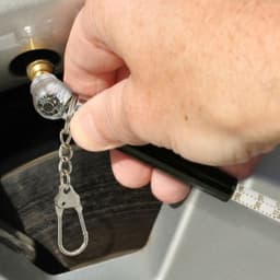 Tyre Pressure Gauge Key Ring - image 2