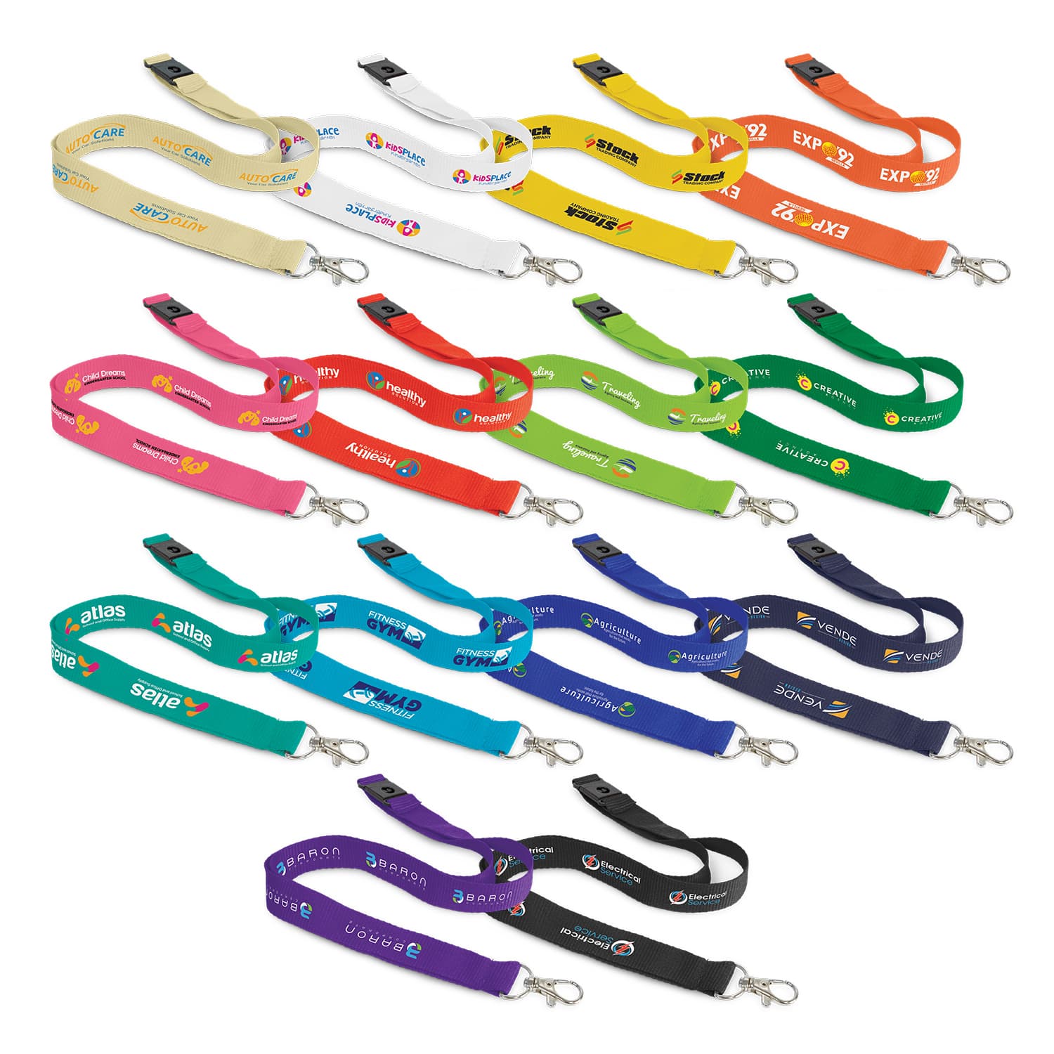 Cotton Lanyard-Active Image