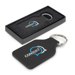 Prince Leather Key Ring - Square - image 2
