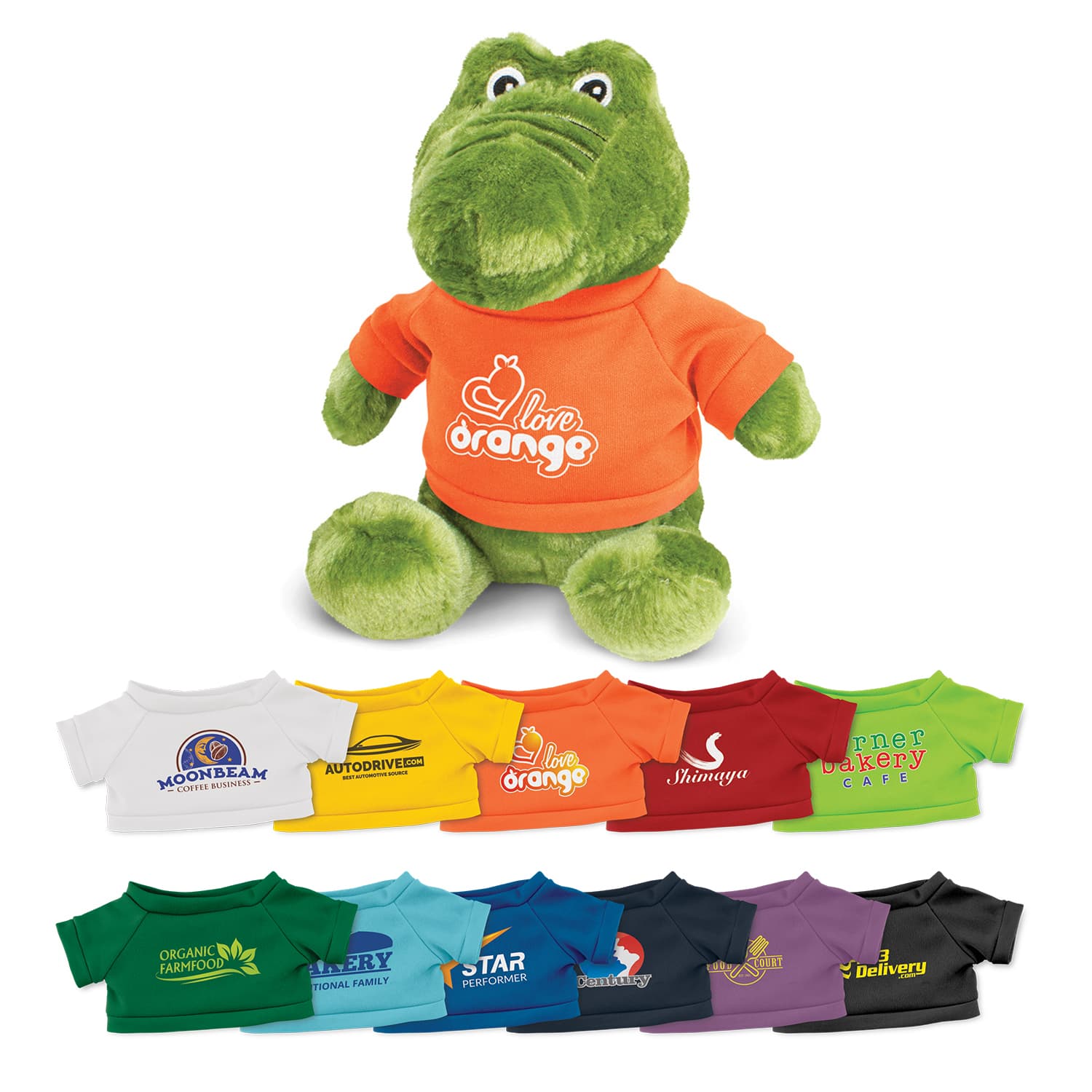 Crocodile Plush Toy-Active Image