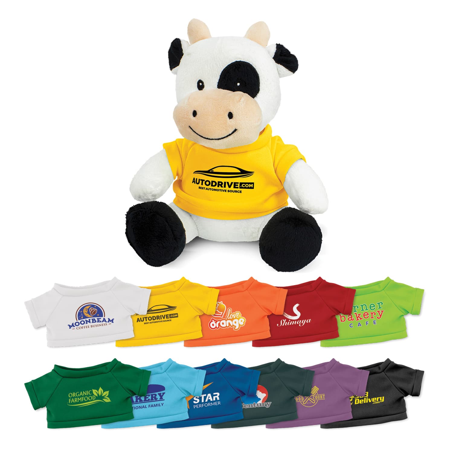Cow Plush Toy-Active Image