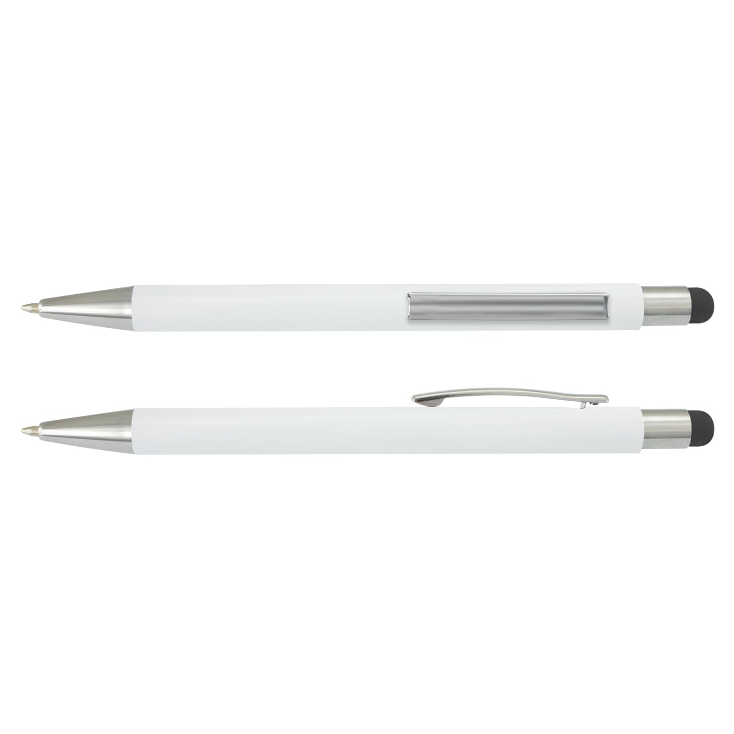 Lancer Stylus Pen - White Barrel-Active Image