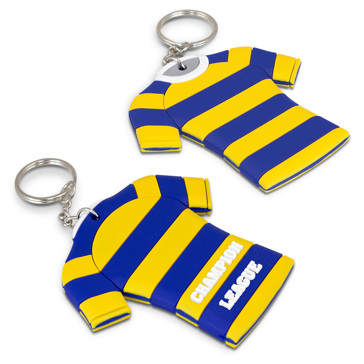 PVC Key Ring Large - Both Sides Moulded-Active Image