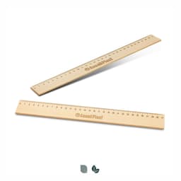 Wooden 30cm Ruler - image 3