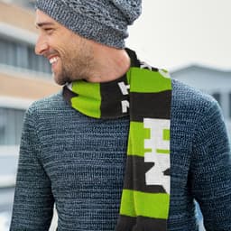 Fairbanks Custom Knitted Scarf - image 1