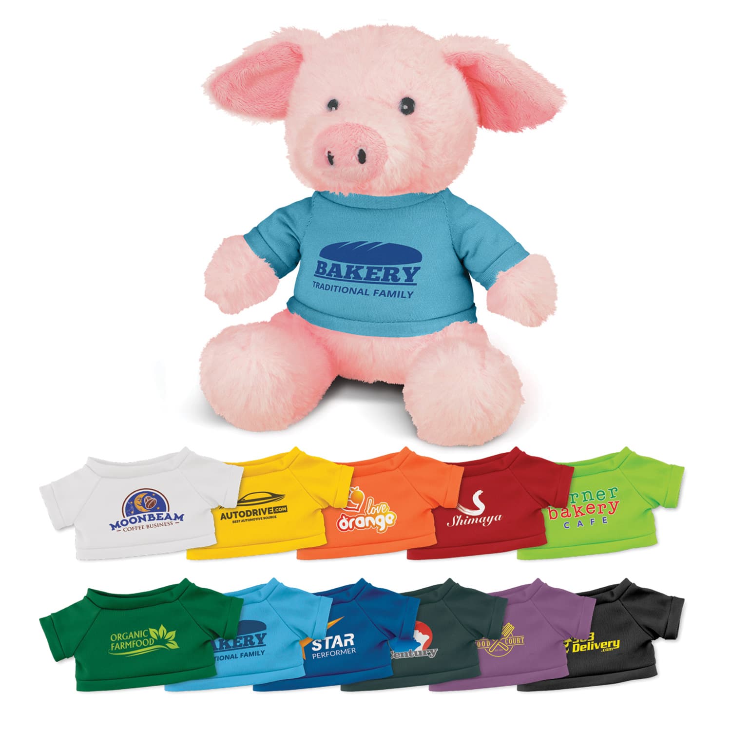 Pig Plush Toy-Active Image