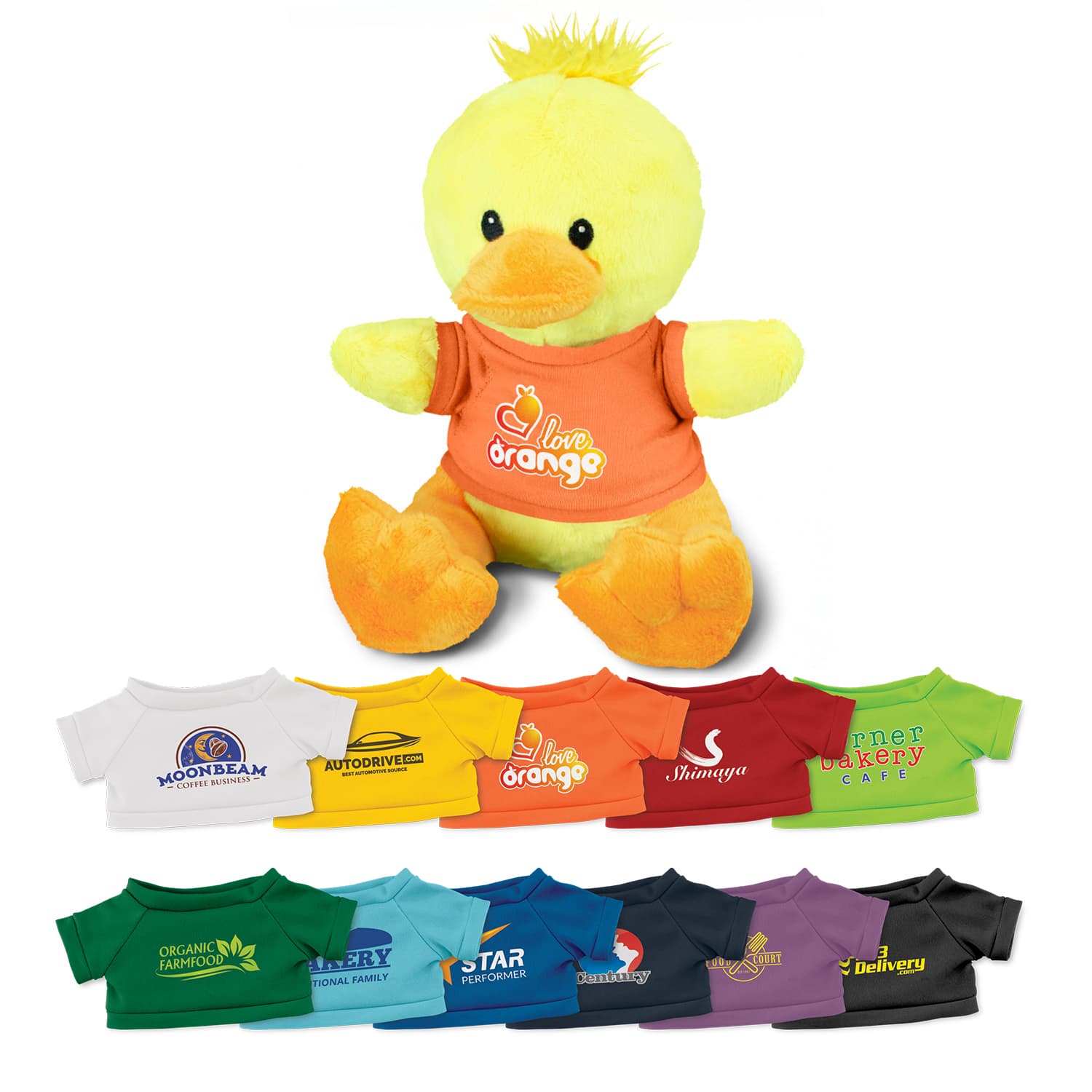 Duck Plush Toy-Active Image