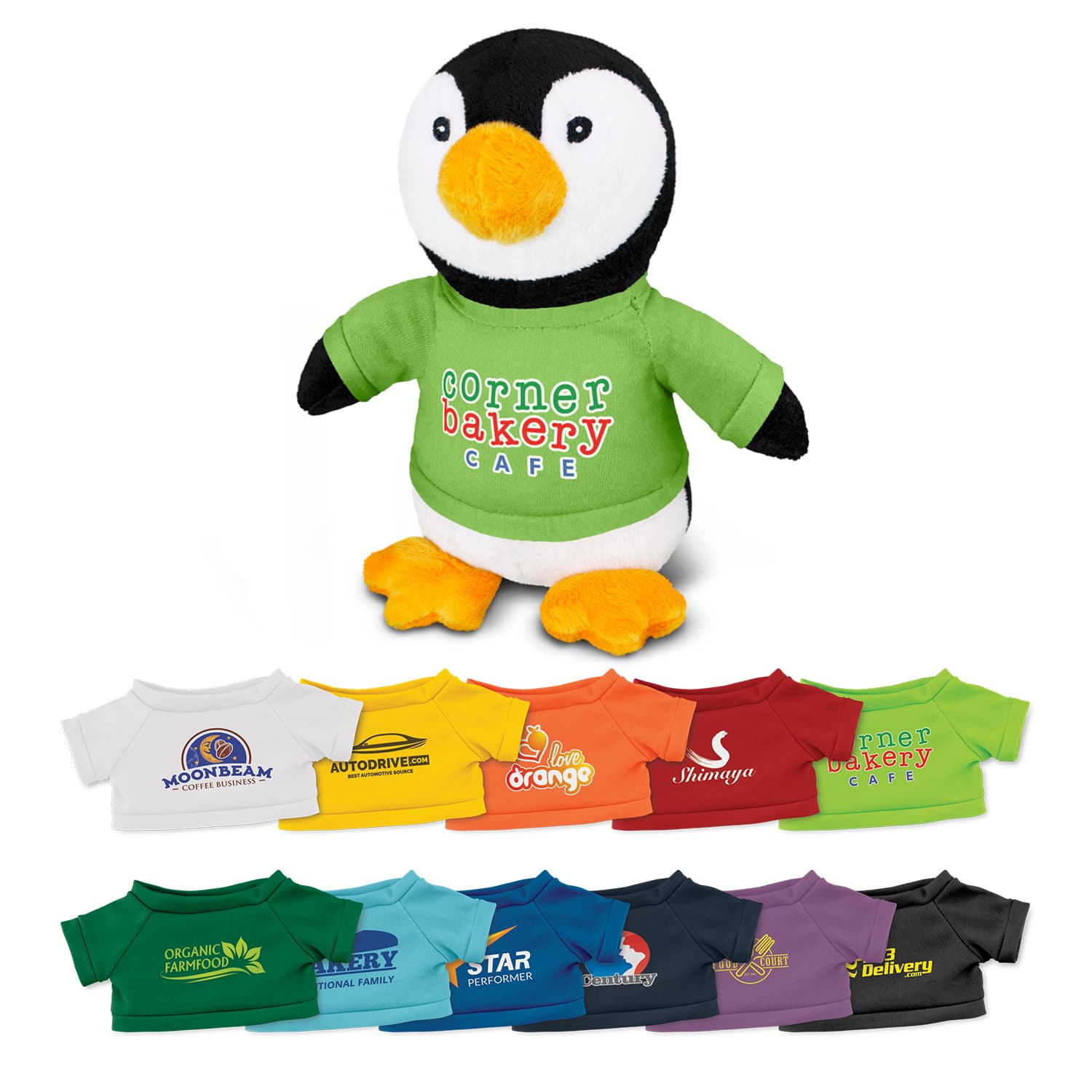 Penguin Plush Toy-Active Image